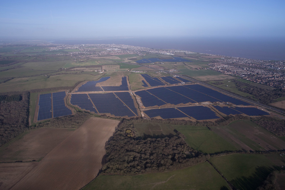 Owl's Hatch (pictured) remains one of the UK's most notable solar farms. Image: BSR.