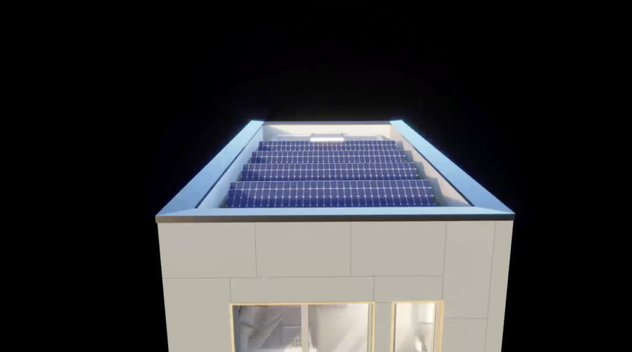 Solar panel plan for CITU homes.