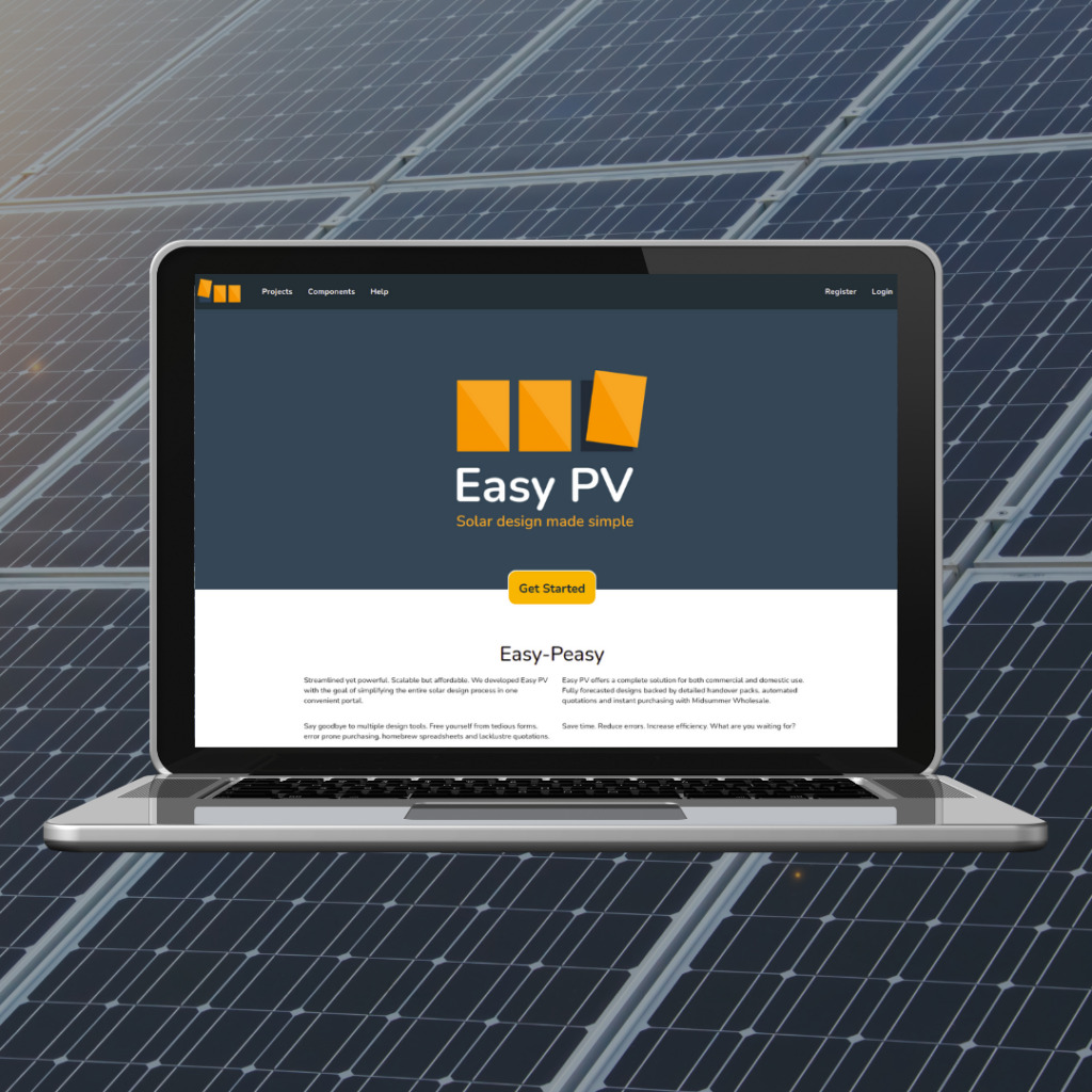 The partnership will combine Midsummer's Easy PV technology with Solarport's mounting solutions. Image: Midsummer.