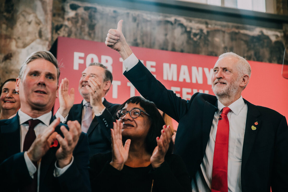Jeremy Corbyn at the launch of Labour General Election campaign 2019. Image: Jeremy Corbyn. 