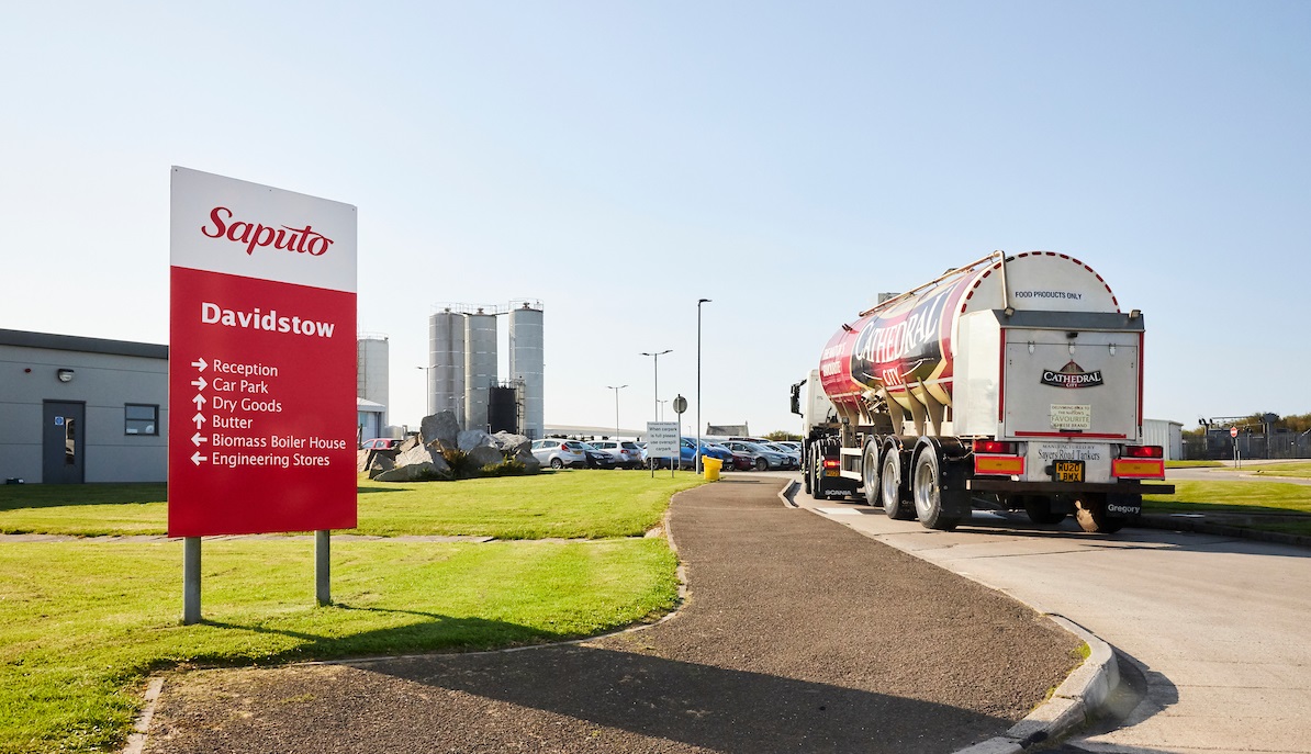 Lightsource bp has delivered a 5MW solar PV project to Saputo Dairy in Cornwall. Image: Lightsource bp.