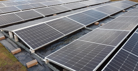 The array has been installed by Scottish-based Absolute Solar and Wind within the boundaries of the existing water treatment works.