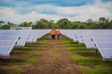 Solarcentury recently completed a 40MW project (pictured) in Chile. Image: Solarcentury.