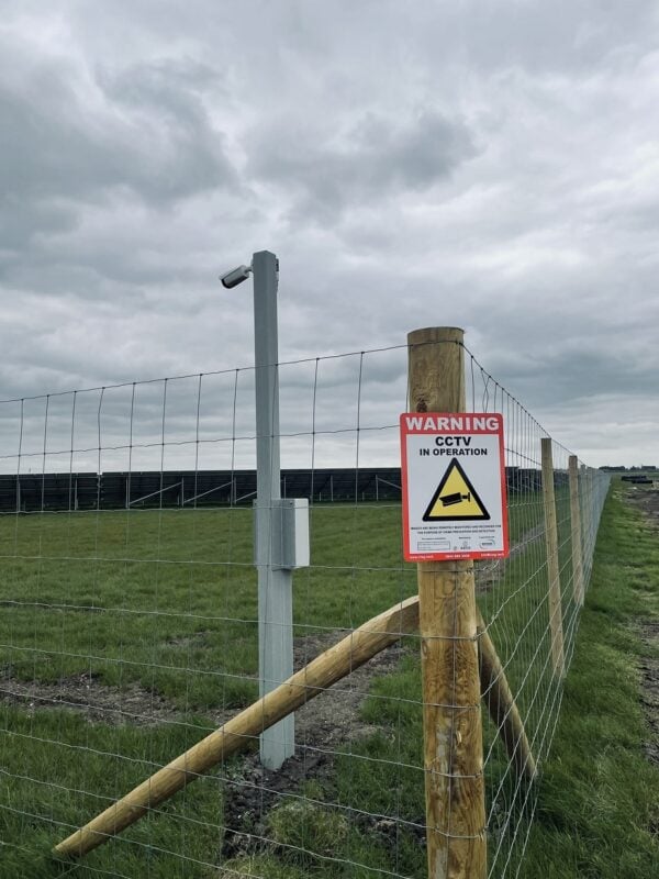 CTSG's pre-securing solution at North Angle Solar Plant