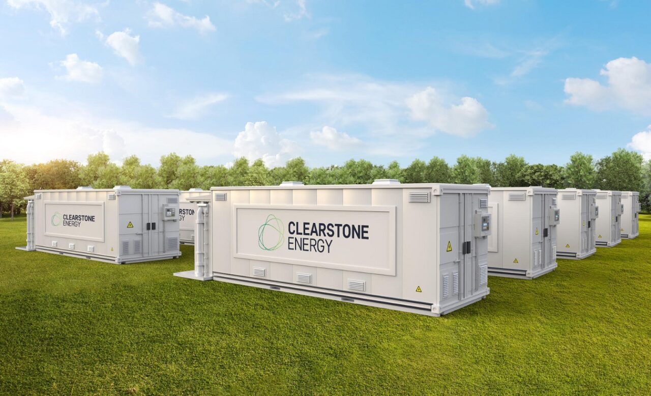 Computer generated image of a Clearstone BESS project. Image: Clearstone Energy