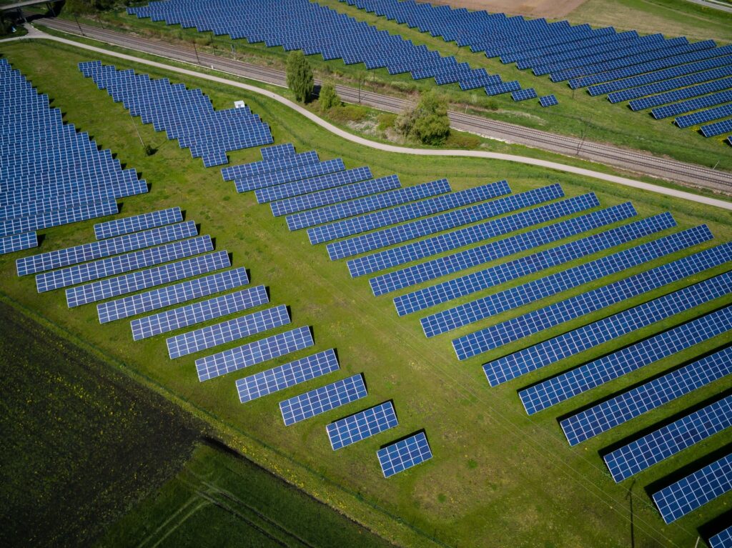 The Great North Road Solar Park aims to generate £1 million per year for local community projects. Image: Unsplash.