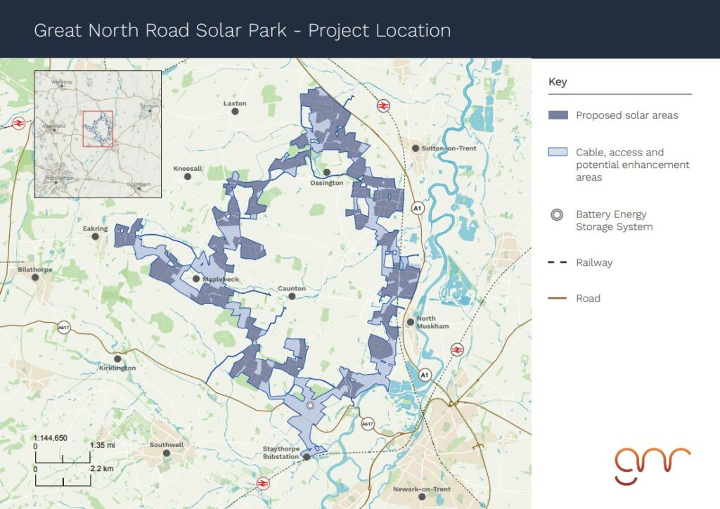 Elements Green launch first consultation phase for 1GW solar and battery storage park. Image: Elements Green.