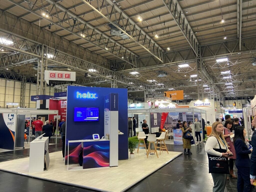 The show floor at Solar & Storage Live. Image: Solar Media.