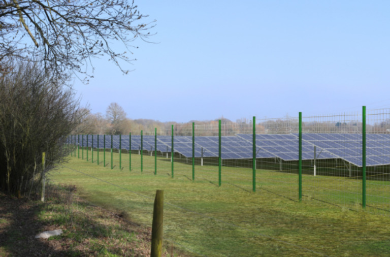 The solar farm was initially given a grid connection date of 2037. Image: Wokingham Borough Council.