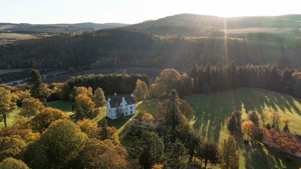 The Macallan Estate (above) will incorporate solar to decarbonise is distillery process. Image: EDF Renewables UK.