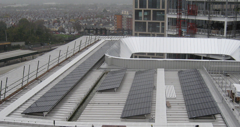 The MCS has confirmed that Wales reached a record number of solar panel installations in 2023. Image: BBC