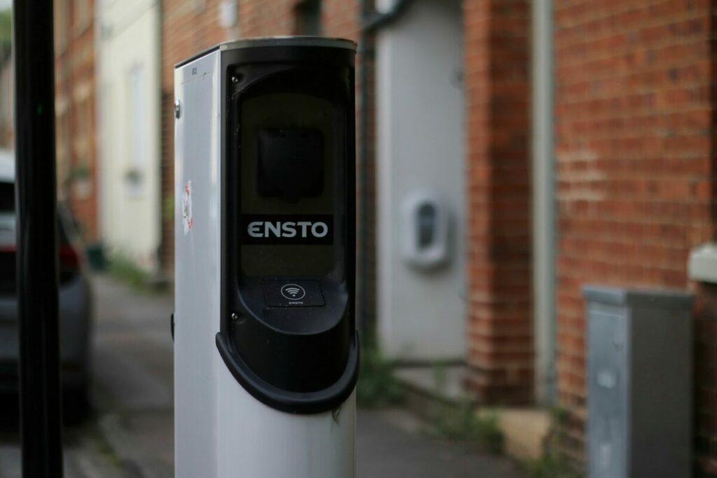 SSEN EV Charger on residential street