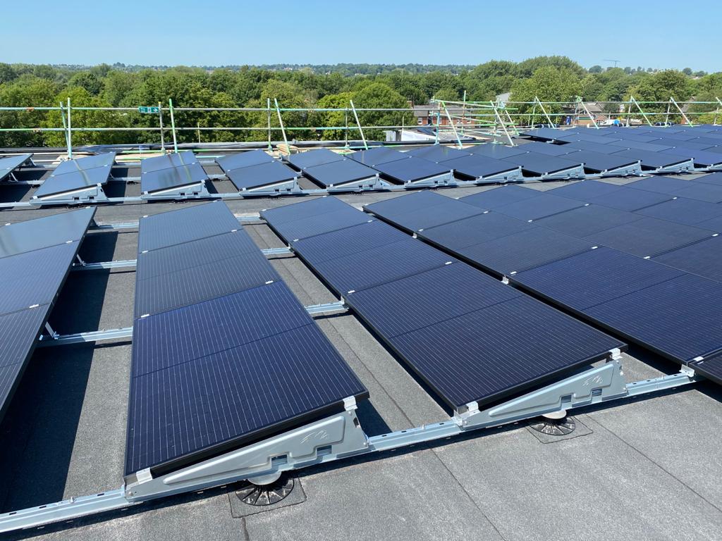 Winchester City Council Roof Solar Leisure Centre