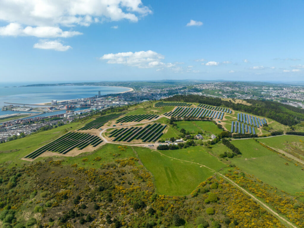 Carn Nicholas solar PV plant Innova