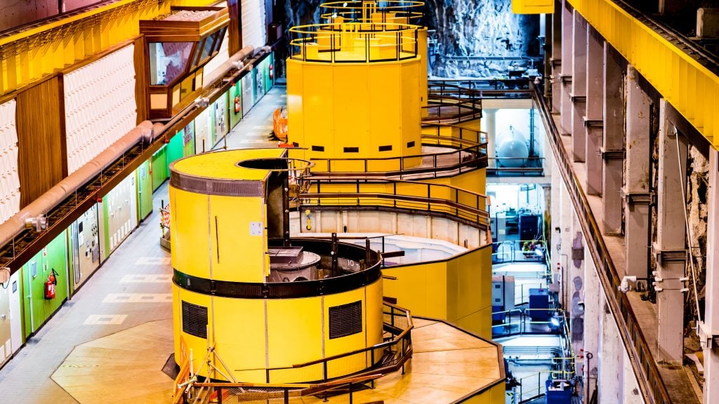 Cruachan Turbine Hall Drax Pumped Hydro