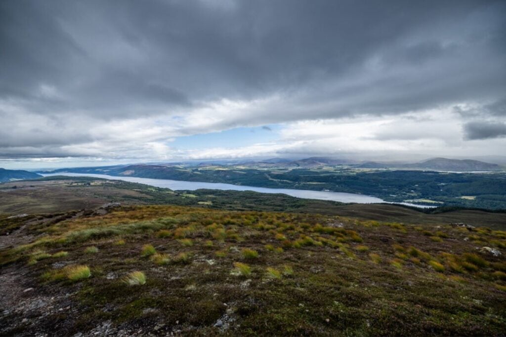 a view of loch ness