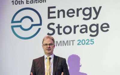 In his keynote address,  Stone laid out the role of storage in the government’s clean power plans. Image: Solar Media.