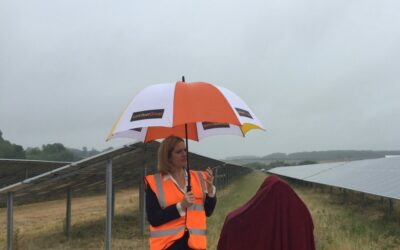 Amber_Rudd_rain_solar_farm