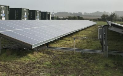 Anesco's Clayhill solar farm. Image: Anesco.