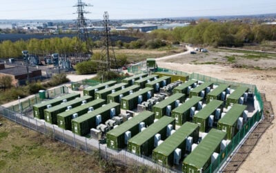 A 29MW BESS project connecte to the grid by G2 Energy. Image: G2 Energy.
