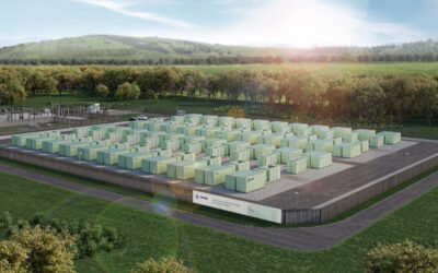 Image of the Bramley BESS in hampshire, developed by BW ESS