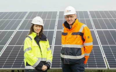 In March 2023 EDF Renewables confirmed it had energised three new solar farms in ireland. Image: EDF Renewables.