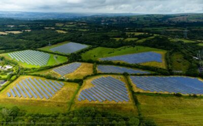 2023 is set to see more solar photovoltaic (PV) capacity installed than in the past six years put together. Image: Gower Power.
