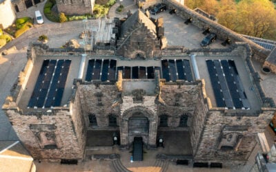 The government has outlined a plan to streamline the process of installing solar panels on various historic buildings across the UK. Image: Historic Environment Scotland.