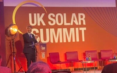 Skidmore has set up the Mission Zero coalition, which will publish reports on how each of the 10 missions set out in the Net Zero Review can be taken forward. Image: Solar Media.
