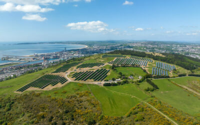Innova's operational Carn Nicholas solar PV plant in Wales, UK. Image: Innova.