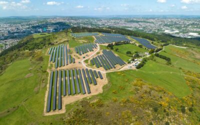 The initial consented application for the 27.7MW solar PV and 30MW energy storage project received unanimous planning approval in February 2023. Image: Innova.