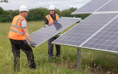 Metlen will build the Hulam Solar Park and Sheraton Solar Park, 71MW and 53MW respectively, for Lightsource bp, both in Durham. Image: Lightsource bp.
