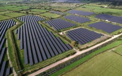 An image of a NextEnergy Capital owned solar farm in the UK. Image: NextEnergy Capital.