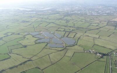 An image of a NextEnergy Capital owned solar farm in the UK.
