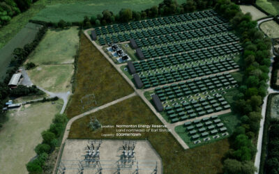 The Normanton Energy Reserve (above) will include a £4 million community fund. Image: Exagen.