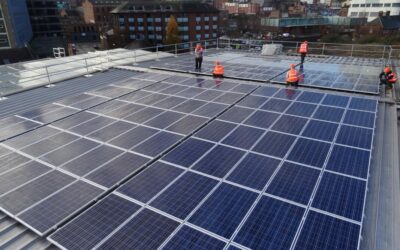 Nottingham City Council Roof-mounted Solar Leisure Centre