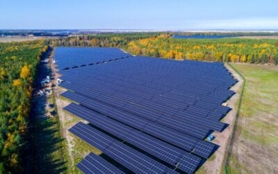 Greencells entered the British market in 2014 and globally it has installed capacity of over 3.2GW. Image: Greencells Group's Haidemühl PV plant in Germany.