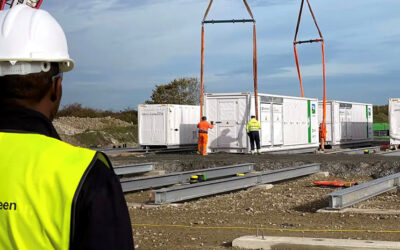 Sheaf Energy Park being developed in Kent, UK. Image: Pacific Green.