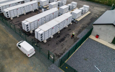 A bess development from above