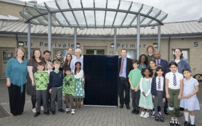 England, UK . 20.6.2019. London . Schools Energy Co-op, Perivale Primary School.
Licensed to Schools Energy Co-op for editorial use and PR distribution, all other rights reserved.