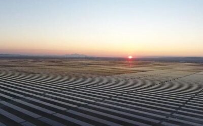 In 2021, a 1.35GW solar project in Turkey (pictured) received £217 million loan support from UKEF. Image: Kalyone Enerji.