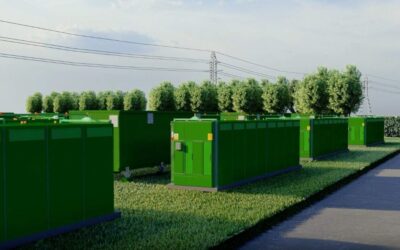 A 3D render of what the Bellmoor site could look like. Image: NatPower UK.
