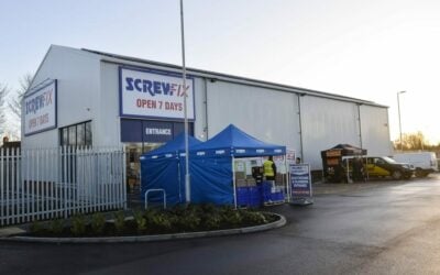 Screwfix_Peterborough_Net_Positive_Store_Kingfisher