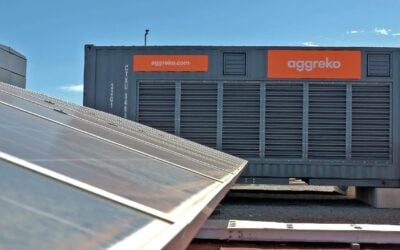 In May 2023, Aggreko agreed to become the financing and development partner for a 500MW US community solar portfolio. Image: Aggreko.