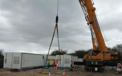 The Swangate Project (pictured) uses Trina Storage's Elementa technology. Image: Econergy.