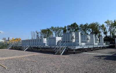 A BESS project from Field that was completed around the turn of the year. Image: Trina Storage.