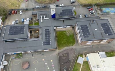 Two schools in Birmingham, the Ark Victoria Academy and Ark Kings Academy, have recently had new solar systems installed as part of the scheme. Image: National Grid.