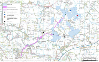The proposed site map for the project. Image: Boom Power.