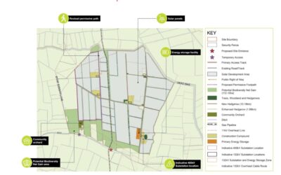 A map of the heckington fen site