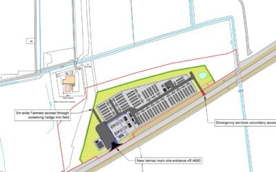 a map of the heysham bess site